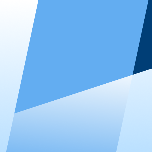 Blue collage background corner shapes 02