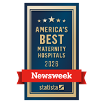 Newsweek America's Best Maternity Hospitals 2026 Medallion