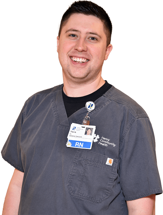 Nurse Travis Peterson